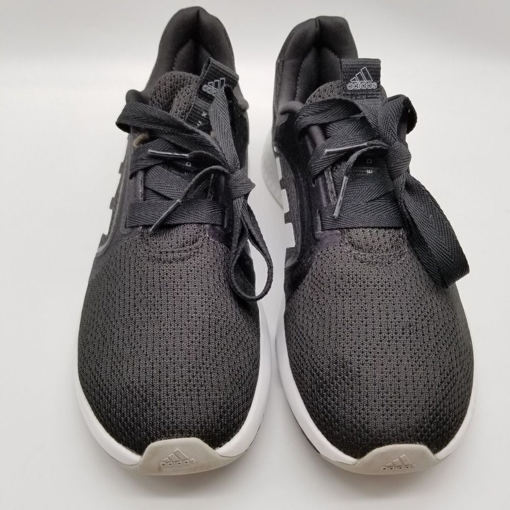 adidas Women's Edge Lux 5 Running Shoe Size 8.5M GX0588 Black/White/Matte Silver - Picture 2 of 6